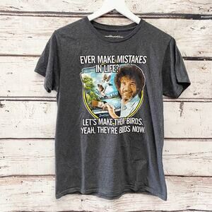 BOB ROSS Shirt Sz M